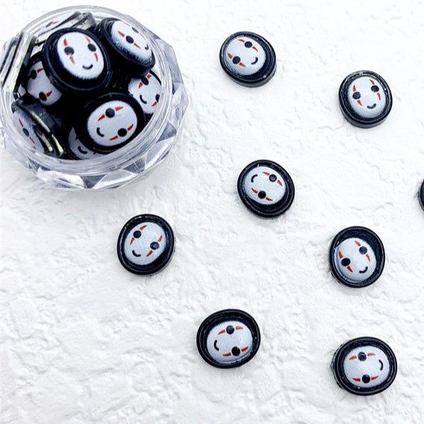 Halloween Nail Charm (2pcs) - No-Face Man