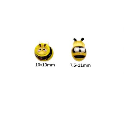 Little Bee Nail Charm (2pcs)