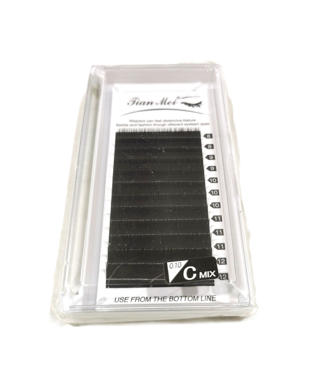 TM False Eyelashes 0.10-C MIXED