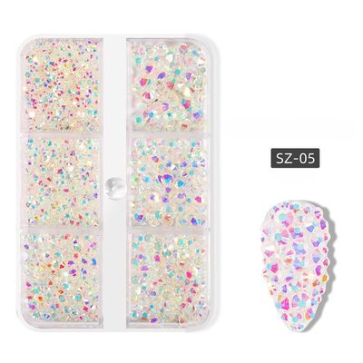 6 Grid Box Rhinestone SZ-05