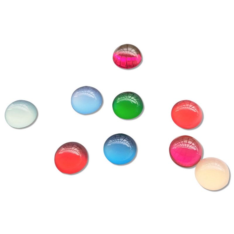 Semi-Ball Nail Charm (5pcs) - Mix Color|6mm