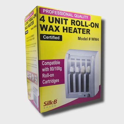 SILK B 4 UNIT ROLL-ON WAX WARMER