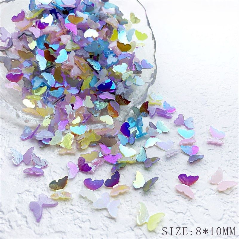 Aurora Butterfly Nail Charm (5pcs)