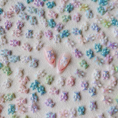 Laser Gummy Bear Nail Charm (5pcs)