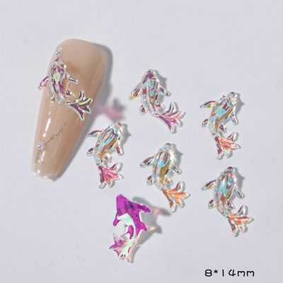 Crystal Koi Nail Charm (5pcs)