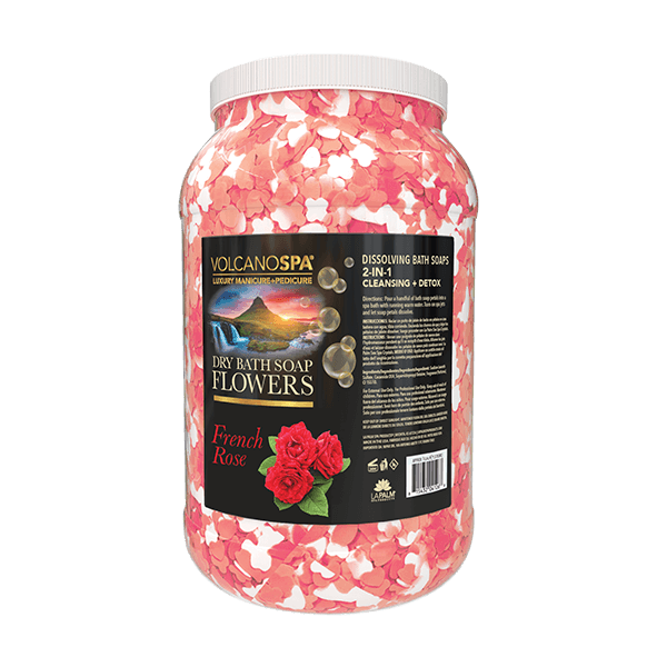 Volcano Spa Flower Soap (1Gal), Fragrance: French Rose