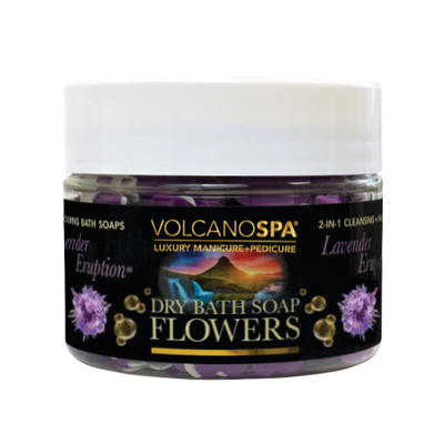 Lapalm Volcano Spa Flower Soap - Lavender (16oz)