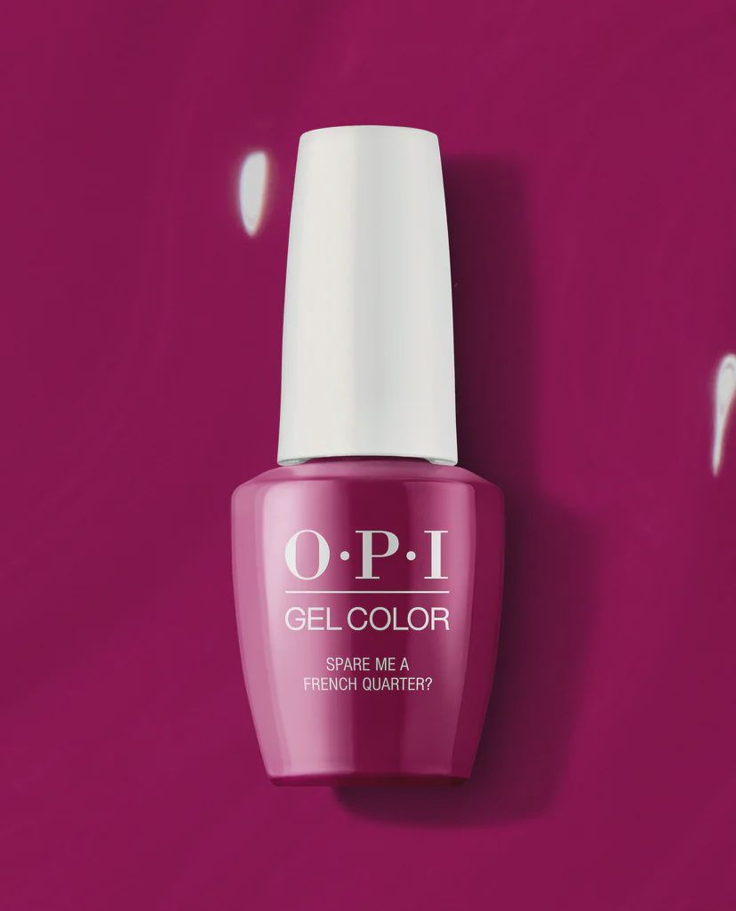 OPI Gel Polish - GC N55 Spare Me a French Quarter?