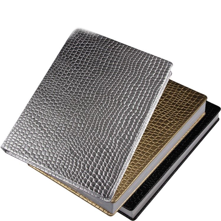 Lether Nail Color Display Book with Tips - 240 Tips, color: Silver