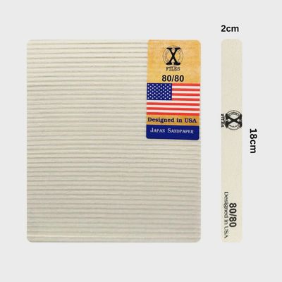 X File  Regular White 80/80 (50pcs)