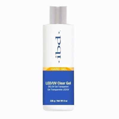 IBD Builder LED/UV Clear Gel 8oz (12 Bottles)
