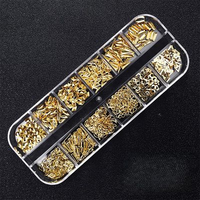 12 Grids Box Nail Accessories - K