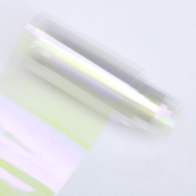 Clear Nail Foil Transfer Sticker - G