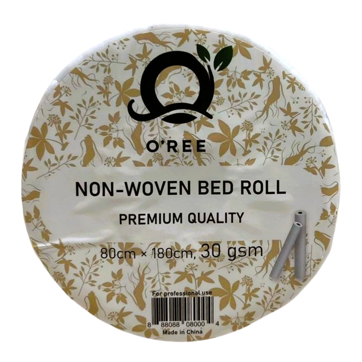 O&#39;REE Non Woven Bed Sheet Roll 31&quot;x71&quot; (50pcs/roll) - w/Hole