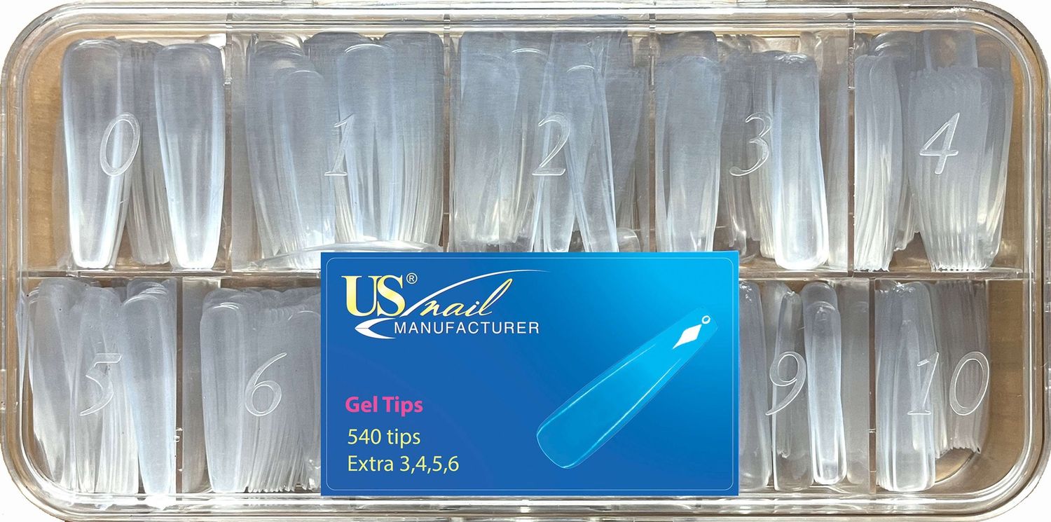 USN Gel Tips Box (540 Tips)