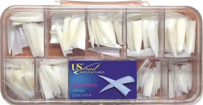 USN Stiletto Tip Box (540 Tips)