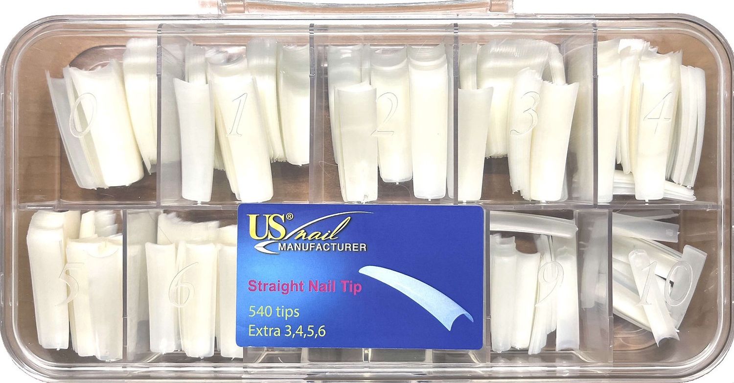 USN Straight Square Tip Box (540 Tips)