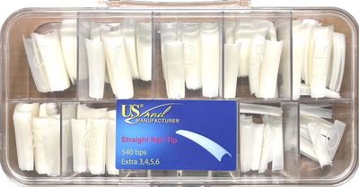 USN Straight Square Tip Box (540 Tips)