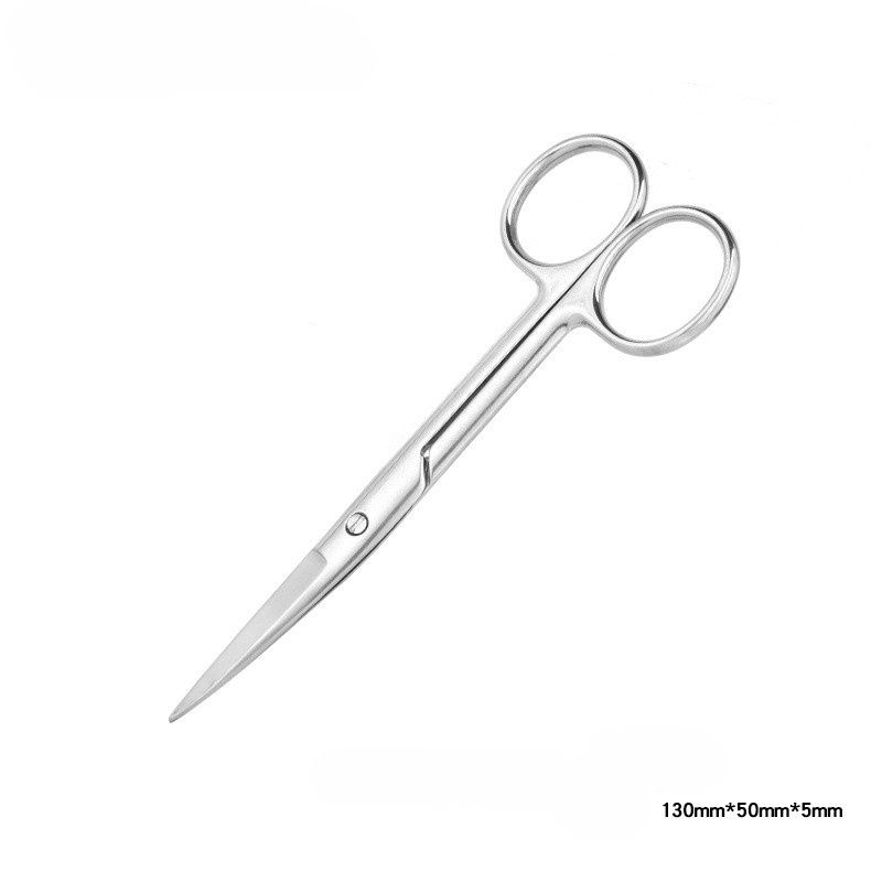Professional Stainless Scissors 13cm, Shape: Flat Head