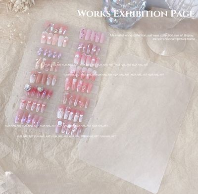 Nail Art Display Book Page (5 pages/bag)