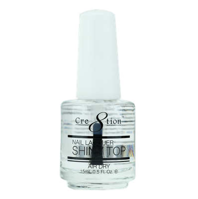 Cre8tion Nail Lacquer - Shiny Top 0.5oz