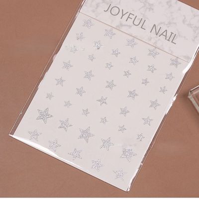 JOYFUL Silver Sparkling Nail Sticker
