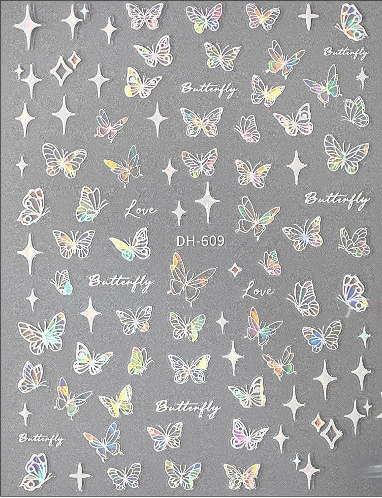 Nail Decals Sticker - DH 609