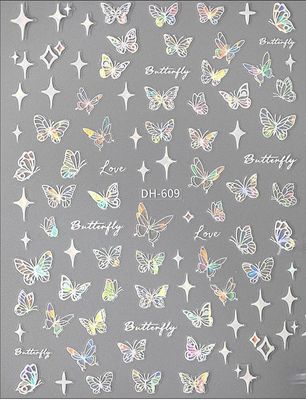 Nail Decals Sticker - DH 609