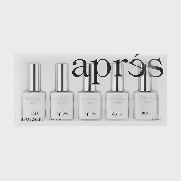 Aprés Heavenly Top Gelcoat Set (5pcs)