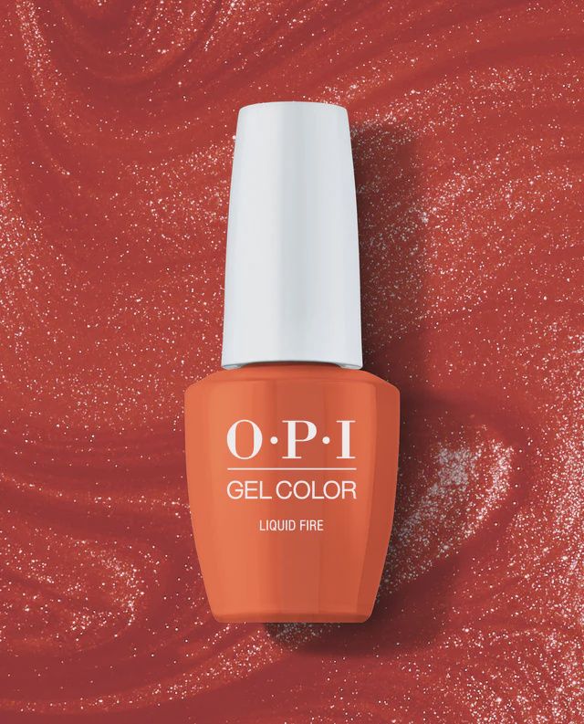 OPI Gel Polish - GC  F020 Liquid Fire