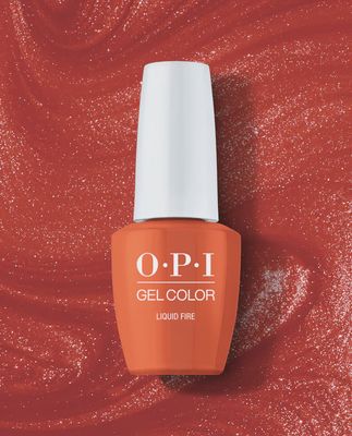 OPI Gel Polish - GC  F020 Liquid Fire
