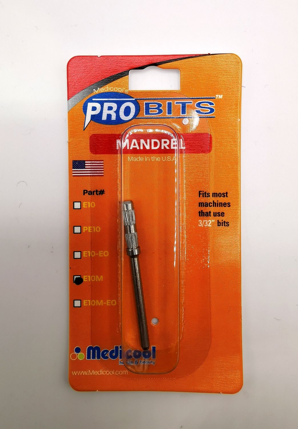 Pro BITS Mini Mandrel 3/32&quot; Shaft- E10M