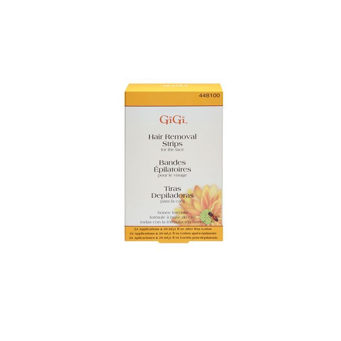 GiGi Hair Removal Strips, For Face, 12 Strips