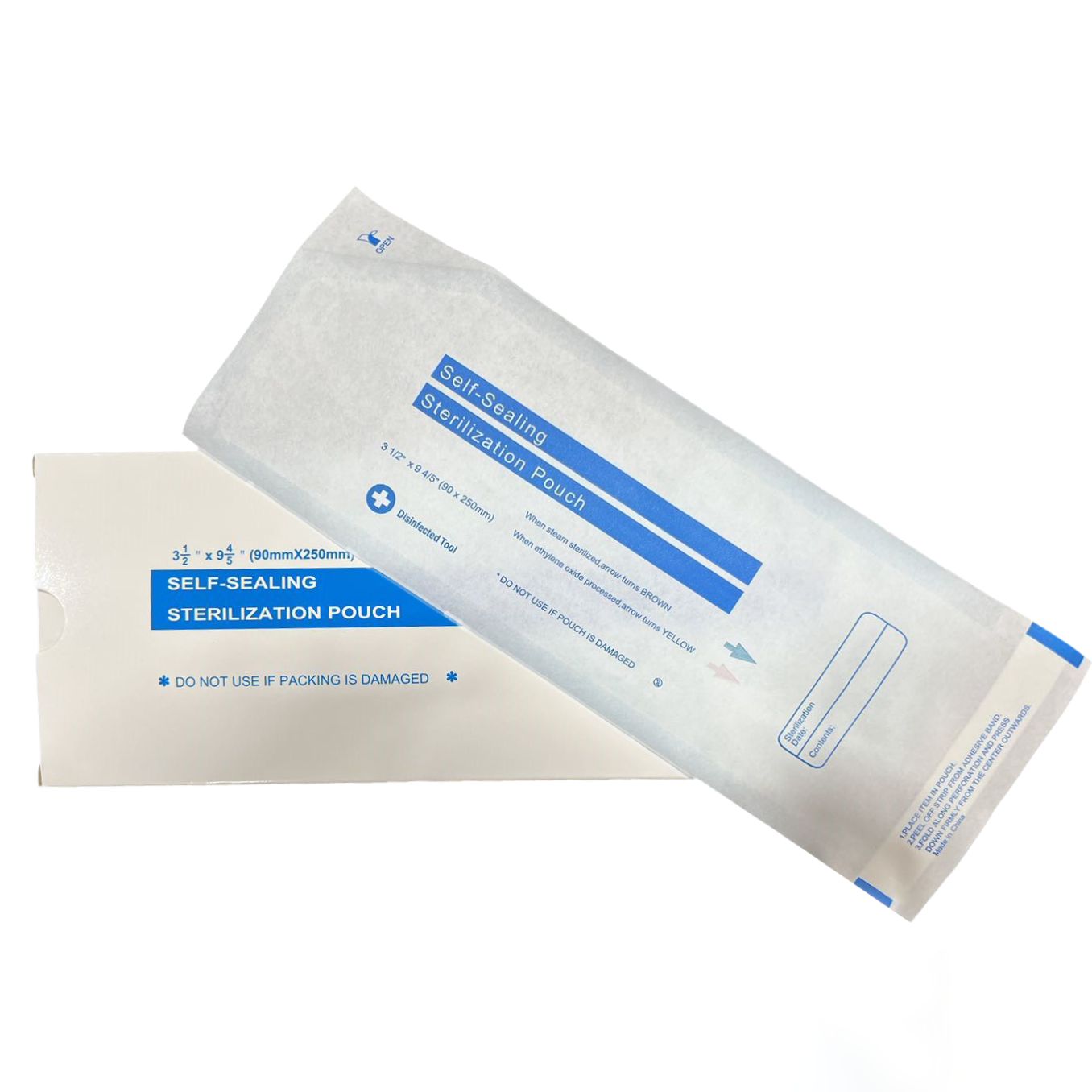 O&#39;REE Sterilization Pouch 3.5&#39;&#39; x 9.86&#39;&#39; (200pcs/box)