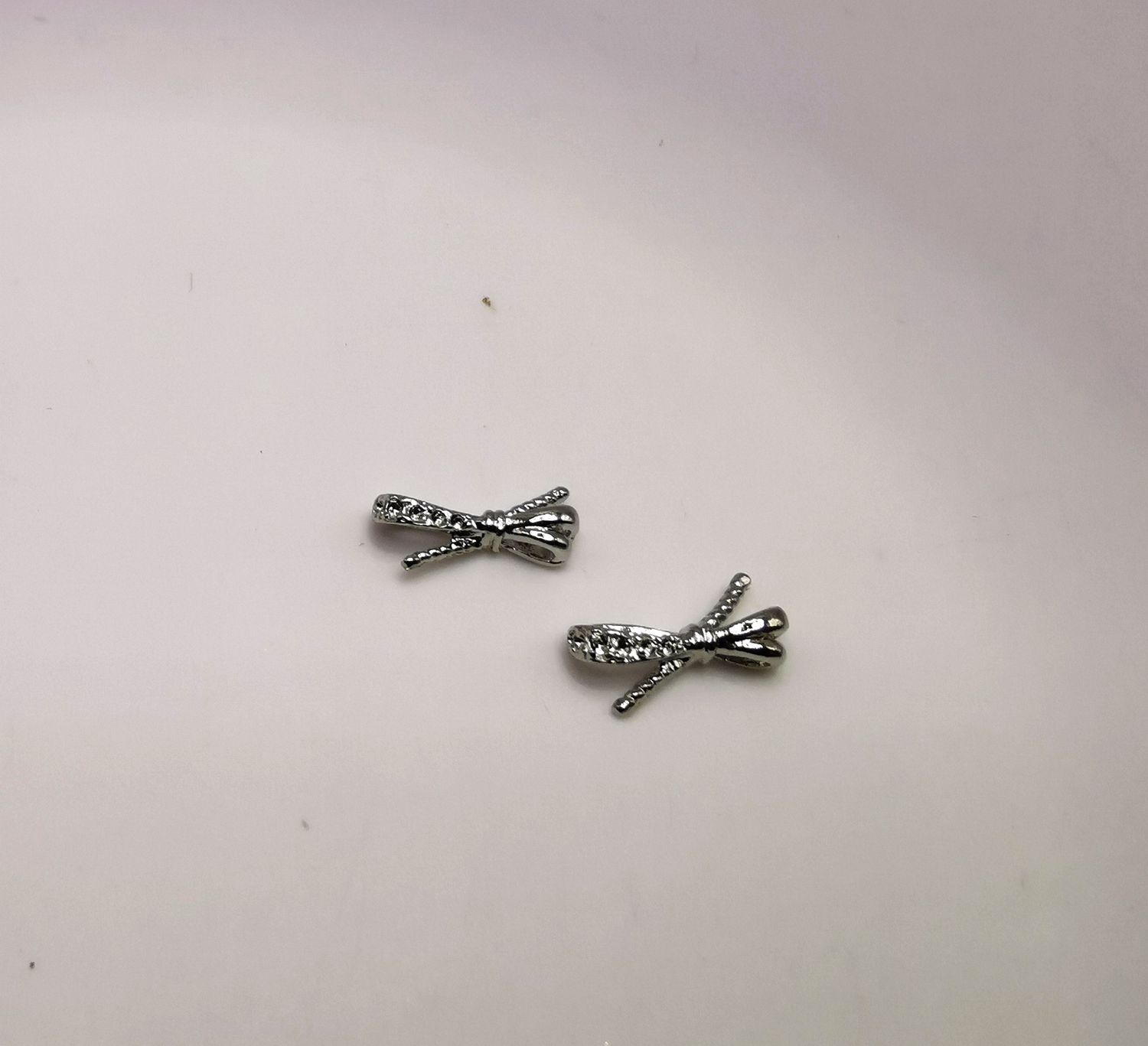 Bowtie Nail Charm 2pcs/Bag, color: A