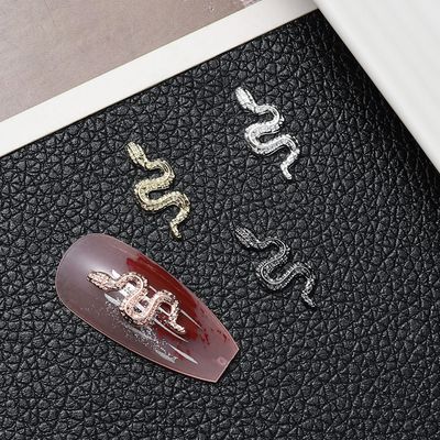 Snake Nail Charms 2pcs/Bag