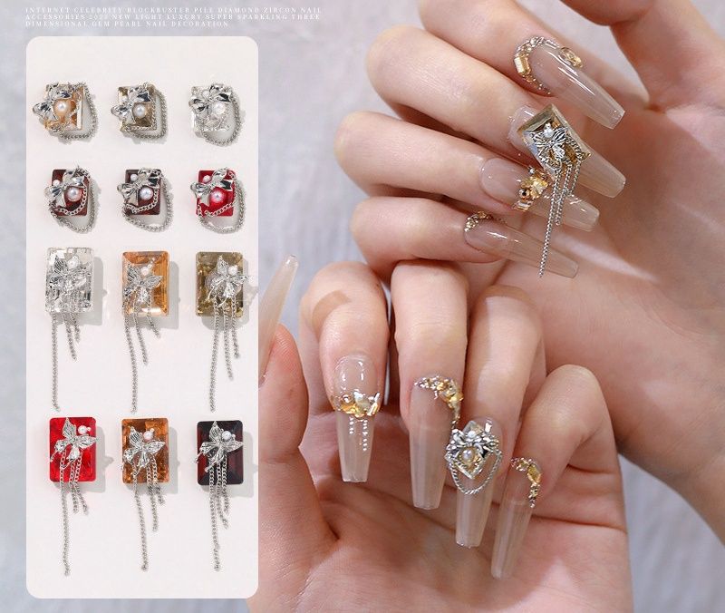 Crystal 3D Butterfly Rhinestone Large 2pc/Bag