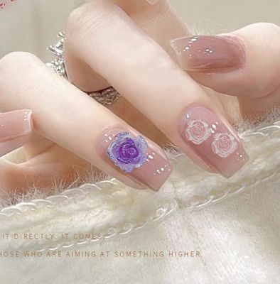 3D Flower Nail Charm (5pcs)