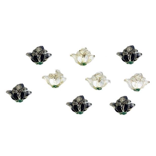 Camellia Nail Charm (4pcs)