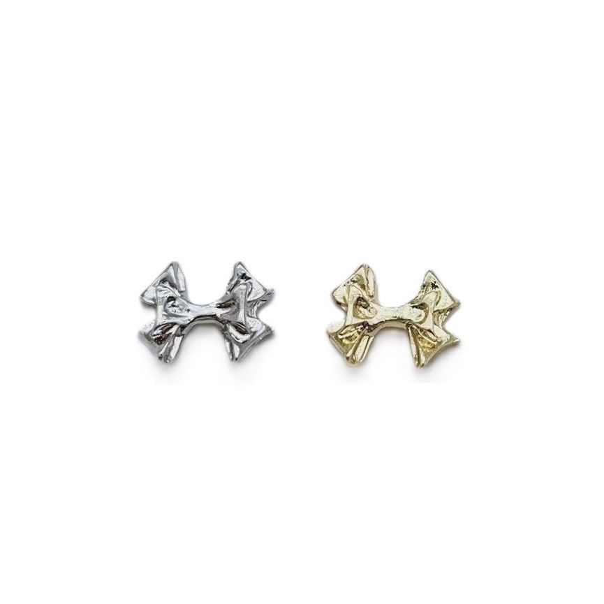 Metal Bow Nail Charm (2pcs)