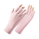 UV Shield Nail Gloves - Pink