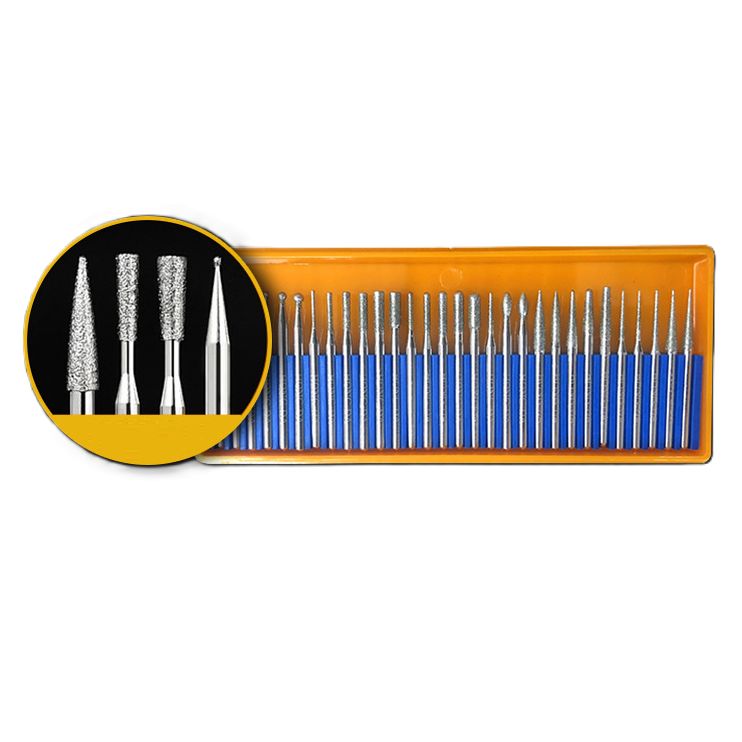 1/8&quot; Nail Drill Bit Set - A (30pcs)