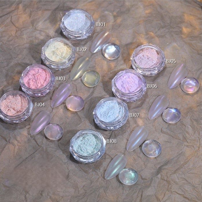 Sheer Pearl Aurora Nail Art Powder (1g)