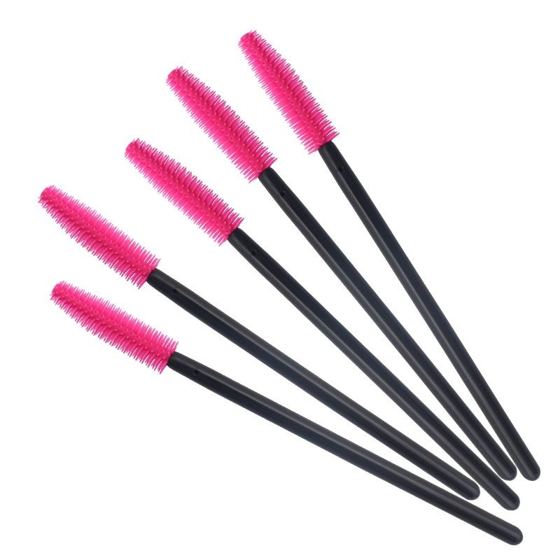 Disposal Eyelash Brush - Red (10pcs)