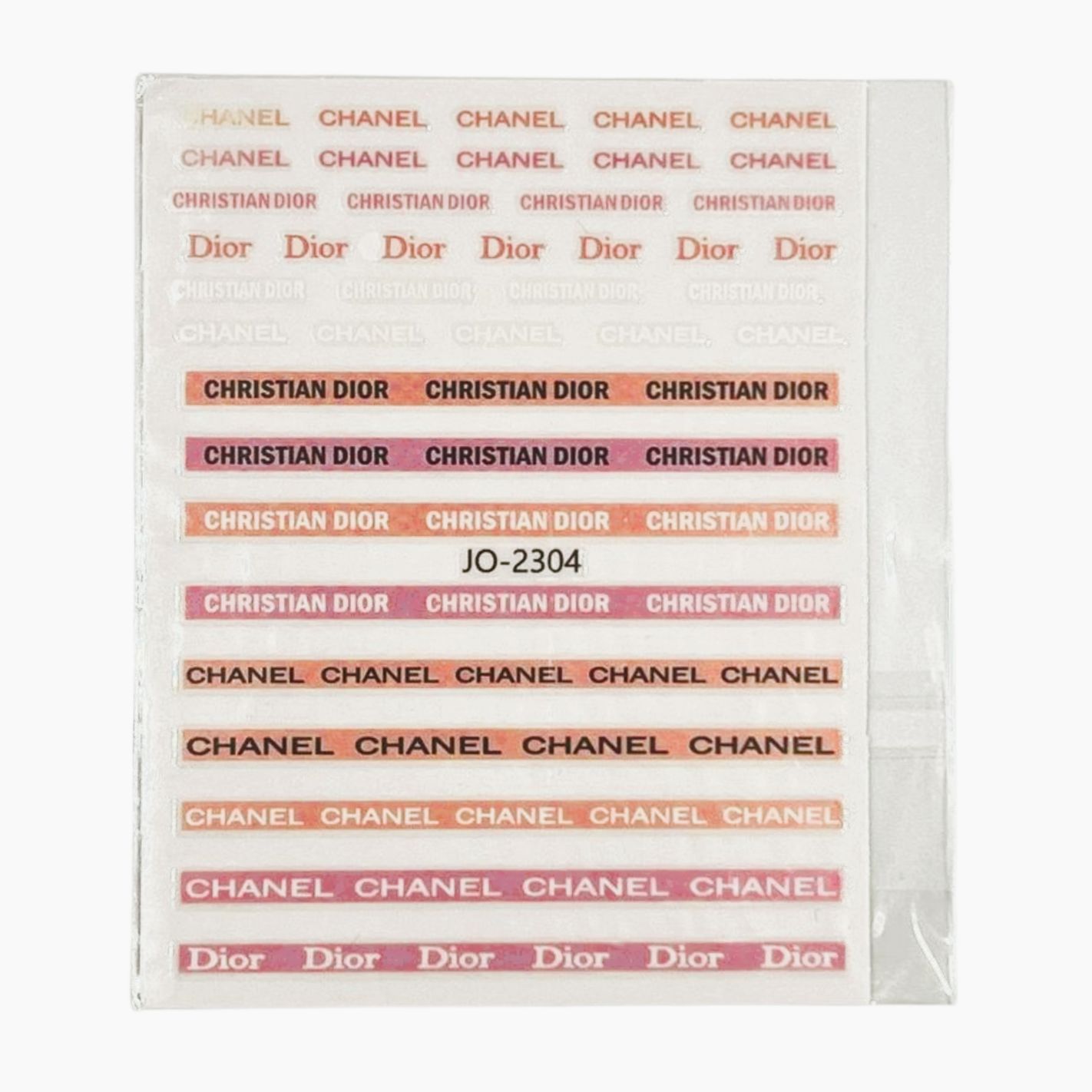 Nail Sticker - JO 2304