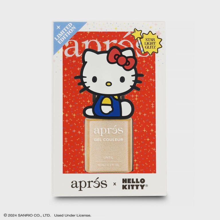 Apres Hello Kitty® Flash Glitter Gel Couleur 10ml - HK04 Until