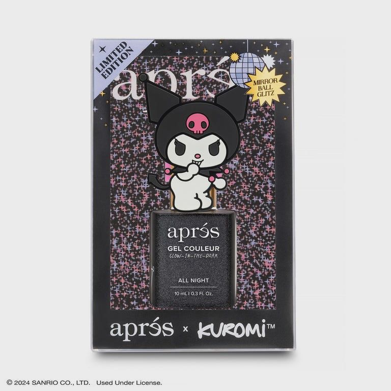 Apres Kuromi™ Flash Glitter Gel Couleur 10ml- K05 All Night