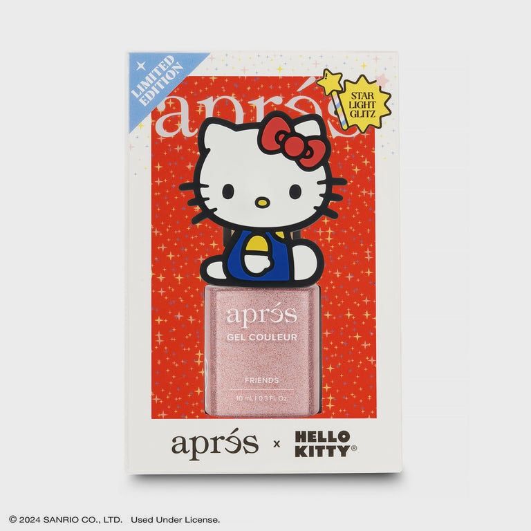 Apres Hello Kitty® Flash Glitter Gel Couleur 10ml - HK02 Friends