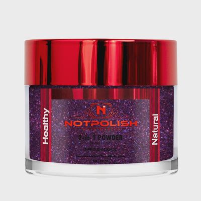 NOTPOLISH Dipping-Acrylic Powder - M63 Royal at Midnight