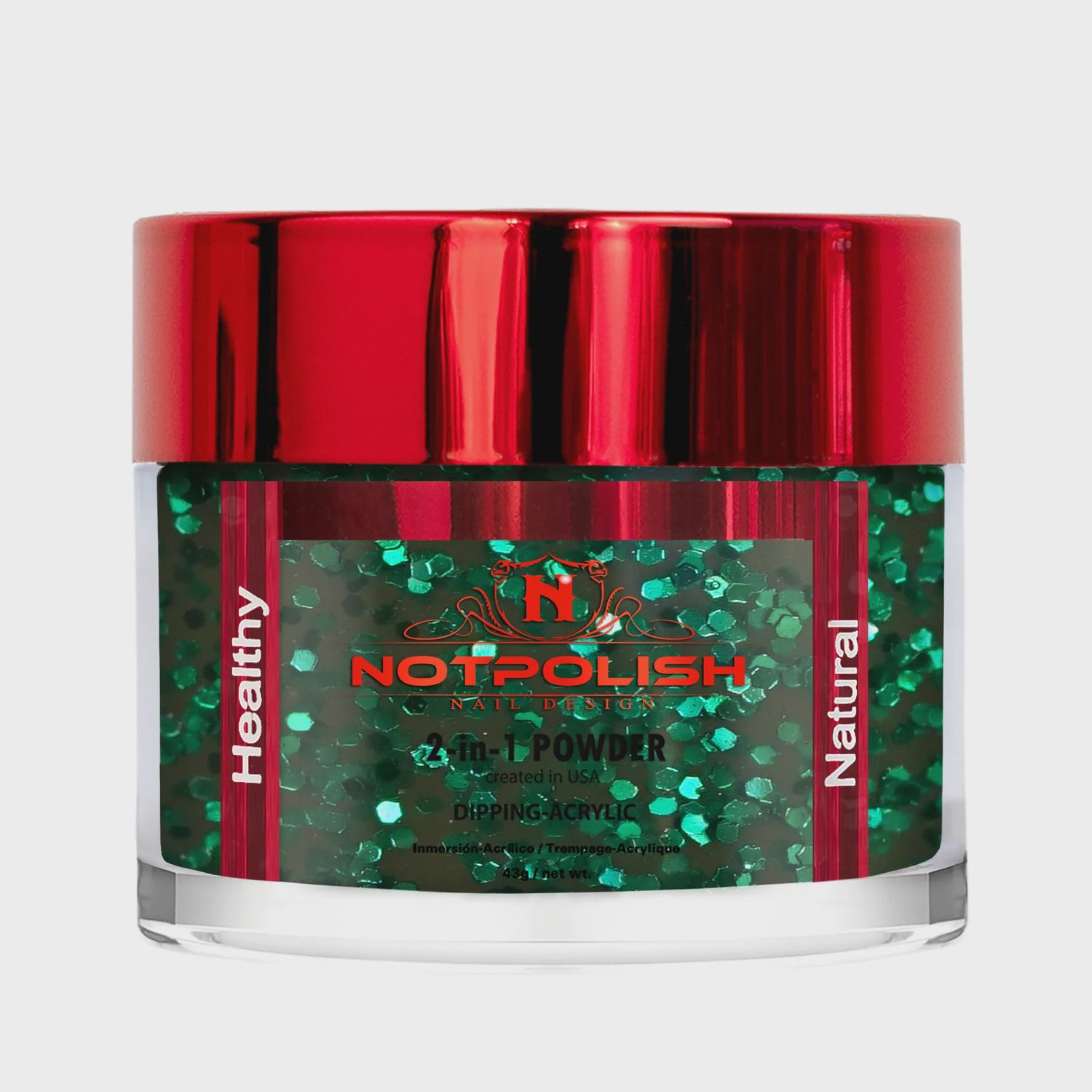 NOTPOLISH Dipping-Acrylic Powder - M81 Midnight Snack